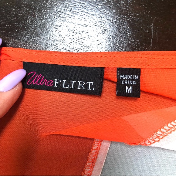 Neon/Sheer Top - Picture 4 of 4